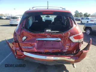 2015 Nissan Pathfinder SL with VIN 5N1AR2MM6FC705942, listed as a Copart auction lot 47561495 with 102,131 mi miles and Salvage Title. Bid and sale history available at carsss.com. Image 6.