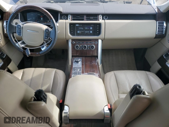 2016 Land Rover Range Rover HSE с VIN SALGS2PF6GA312478, выставлен на аукционе Copart как лот 54795465 с пробегом 50 248 миль миль и Списание • Salvage title. История ставок и продаж доступна на DreamBid. Изображение 8.