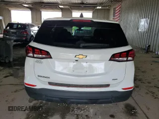 2024 Chevrolet Equinox LS with VIN 3GNAXSEG5RL255543, listed as a Copart auction lot 59809895 with 13,377 mi miles and Salvage title. Bid and sale history available at DreamBid. Image 6.