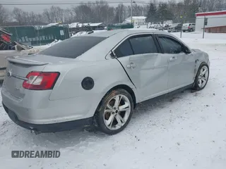 2011 Ford Taurus SHO with VIN 1FAHP2KT8BG155008, listed as a IAAI auction lot 41596940 with 239,898 mi miles and . Bid and sale history available at DreamBid. Image 4.