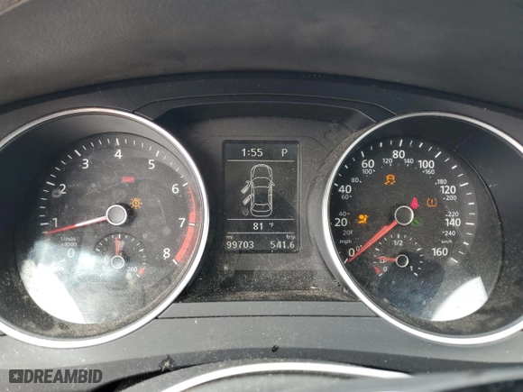 2017 Volkswagen Jetta 1.4T SE with VIN 3VWDB7AJ6HM304533, listed as a Copart auction lot 51318645 with 99,703 mi miles and Salvage Title. Bid and sale history available at carsss.com. Image 9.
