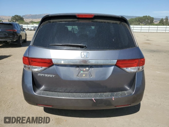 2014 Honda Odyssey EX z VIN 5FNRL5H40EB061571, wystawiony jako Copart lot #58437235 z przebiegiem 59 954 mil mil oraz Szkoda całkowita • Salvage title. Historia ofert i sprzedaży dostępna na DreamBid. Obrazek 6.
