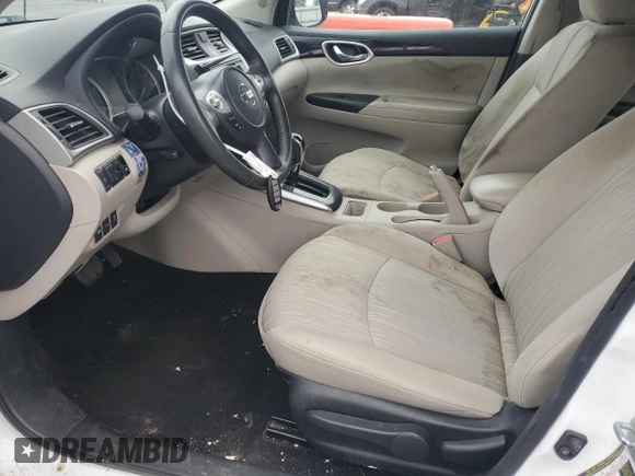 2016 Nissan Sentra SV with VIN 3N1AB7APXGY257429, listed as a Copart auction lot 51481995 with 182,104 mi miles and Salvage Title. Bid and sale history available at DreamBid. Image 7.