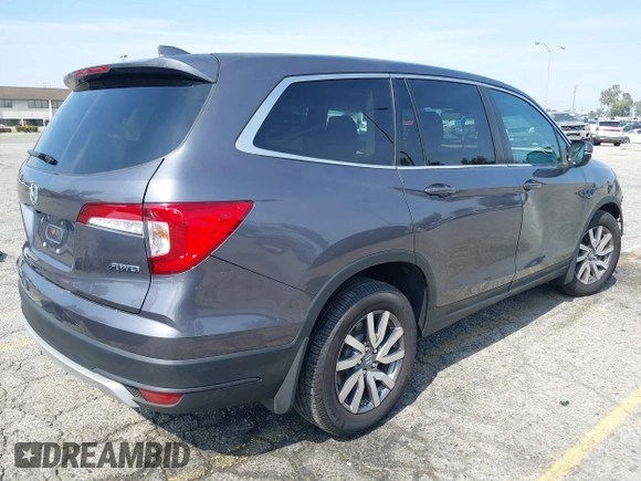 2020 Honda Pilot EX-L z VIN 5FNYF6H50LB047202, wystawiony jako IAAI lot #42117776 z przebiegiem 119 726 mil mil oraz . Historia ofert i sprzedaży dostępna na DreamBid. Obrazek 4.