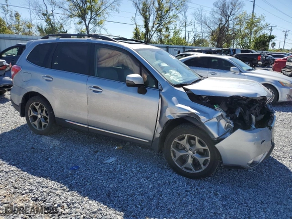 2015 Subaru Forester 2.5i Touring with VIN JF2SJAWC5FH497376, listed as a Copart auction lot 48624035 with 74,070 mi miles and Salvage Title. Bid and sale history available at carsss.com. Image 4.