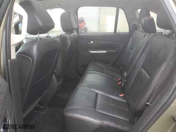 2013 Ford Edge SEL with VIN 2FMDK4JC0DBB95321, listed as a Copart auction lot 50013325 with 95,187 mi miles and Salvage Title. Bid and sale history available at carsss.com. Image 10.