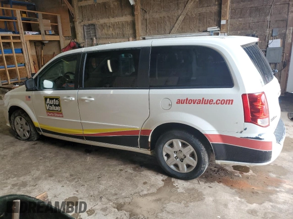 2012 Dodge Grand Caravan SE with VIN 2C4RDGBG3CR341742, listed as a Copart auction lot 50688645 with 136,530 mi miles and Clean Title. Bid and sale history available at DreamBid. Image 2.