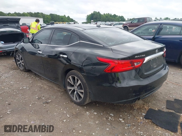 2016 Nissan Maxima SL with VIN 1N4AA6AP5GC413627, listed as a IAAI auction lot 42468940 with 209,558 mi miles and . Bid and sale history available at DreamBid. Image 3.