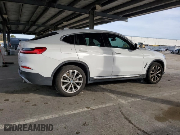 2019 BMW X4 xDrive30i with VIN 5UXUJ3C52KLG53648, listed as a Copart auction lot 48374685 with 73,708 mi miles and Salvage Title. Bid and sale history available at carsss.com. Image 3.