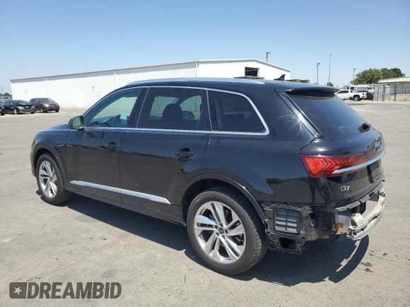 2021 Audi Q7 Premium Plus with VIN WA1LXAF76MD021317, listed as a Copart auction lot 58229305 with 72,484 mi miles and Salvage title. Bid and sale history available at DreamBid. Image 2.