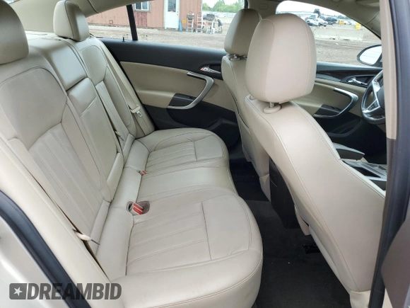 2011 Buick Regal CXL RL2 with VIN 2G4GP5ECXB9176424, listed as a Copart auction lot 61353695 with 84,820 mi miles and Salvage title. Bid and sale history available at DreamBid. Image 10.