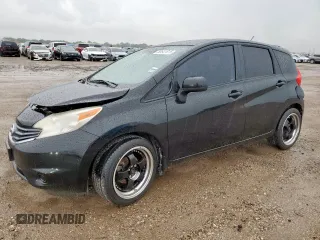 2014 Nissan Note S Plus with VIN 3N1CE2CP4EL437290, listed as a Copart auction lot 58641615 with 118,604 mi miles and Salvage title. Bid and sale history available at DreamBid. Image 1.