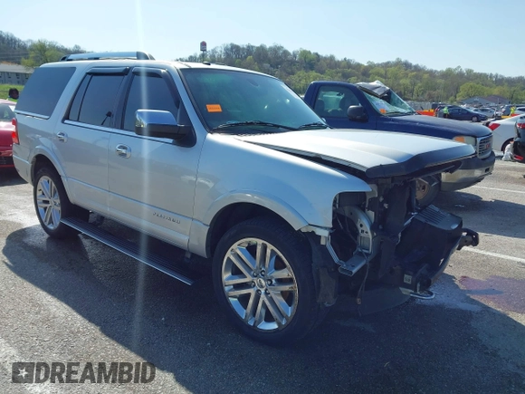 2016 Ford Expedition Platinum z VIN 1FMJU1MT8GEF08065, wystawiony jako IAAI lot #41948186 z przebiegiem 65 969 mil mil oraz . Historia ofert i sprzedaży dostępna na DreamBid. Obrazek 1.