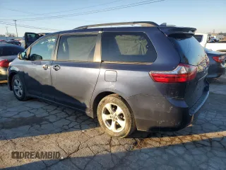 2020 Toyota Sienna LE Auto Access Seat with VIN 5TDKZ3DC7LS023636, listed as a Copart auction lot 87830205 with 70,282 mi miles and Salvage Title. Bid and sale history available at carsss.com. Image 2.