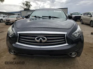 2013 Infiniti FX with VIN JN8CS1MU8DM141623, listed as a Copart auction lot 62533145 with 160,602 mi miles and Salvage title. Bid and sale history available at DreamBid. Image 5.