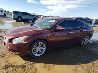 2012 Nissan Maxima 3.5 SV w/Sport Pkg with VIN 1N4AA5AP9CC850583, listed as a Copart auction lot 88403665 with 116,899 mi miles and Salvage Title. Bid and sale history available at carsss.com. Image 1.