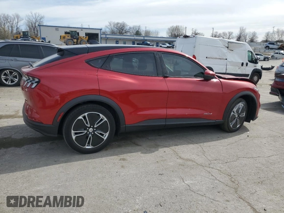 2021 Ford Mustang Mach-E Select with VIN 3FMTK1RM4MMA19233, listed as a Copart auction lot 49589655 with Not Provided miles and Salvage Title. Bid and sale history available at DreamBid. Image 3.