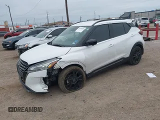 2023 Nissan Kicks SR with VIN 3N1CP5DV5PL477504, listed as a IAAI auction lot 41264248 with 35,522 mi miles and . Bid and sale history available at carsss.com. Image 17.