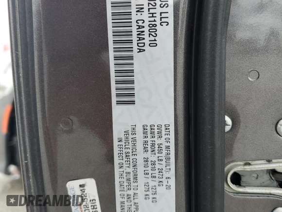 2020 Dodge Charger Scat Pack z VIN 2C3CDXGJ2LH180210, wystawiony jako Copart lot #54559495 z przebiegiem 67 929 mil mil oraz Szkoda całkowita • Salvage title. Historia ofert i sprzedaży dostępna na DreamBid. Obrazek 12.