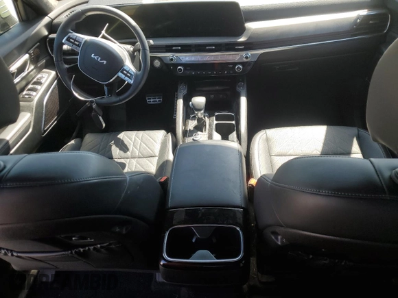 2024 Kia Telluride SX Prestige X-Line with VIN 5XYP5DGC0RG532699, listed as a Copart auction lot 52820365 with 10,455 mi miles and Salvage title. Bid and sale history available at DreamBid. Image 8.