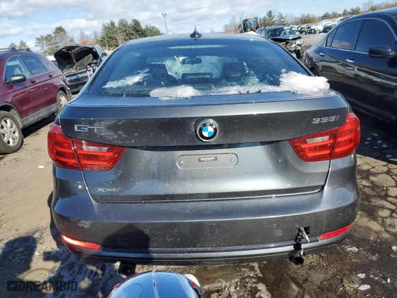 2014 BMW 3 Series Gran Turismo 335i xDrive with VIN WBA3X9C55ED153166, listed as a Copart auction lot 42665005 with 162,682 mi miles and Salvage Title. Bid and sale history available at carsss.com. Image 6.