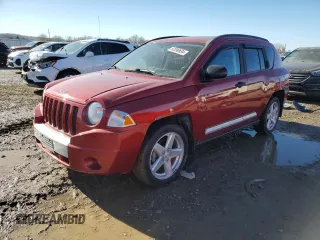 2007 Jeep Compass Limited with VIN 1J8FF57W57D195217, listed as a Copart auction lot 83390694 with 117,024 mi miles and Salvage Title. Bid and sale history available at carsss.com. Image 1.