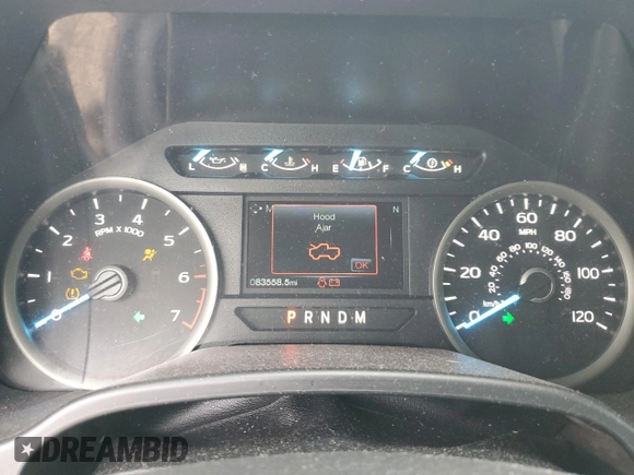 2020 Ford F-150 XL with VIN 1FTEW1CP9LFB53884, listed as a Copart auction lot 47887035 with 83,558 mi miles and Salvage Title. Bid and sale history available at DreamBid. Image 9.