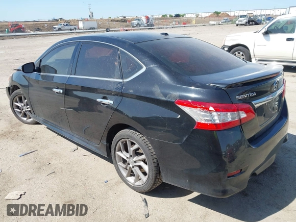 2015 Nissan Sentra SV with VIN 3N1AB7AP3FY216283, listed as a IAAI auction lot 41998107 with Not Provided miles and . Bid and sale history available at DreamBid. Image 3.