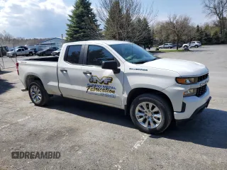 2021 Chevrolet Silverado 1500 with VIN 1GCRYBEHXMZ115135, listed as a Copart auction lot 54670185 with 32,849 mi miles and Salvage Title. Bid and sale history available at DreamBid. Image 4.