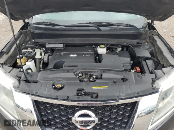 2013 Nissan Pathfinder S with VIN 5N1AR2MN1DC603471, listed as a Copart auction lot 55277185 with 126,297 mi miles and Clean Title. Bid and sale history available at carsss.com. Image 12.