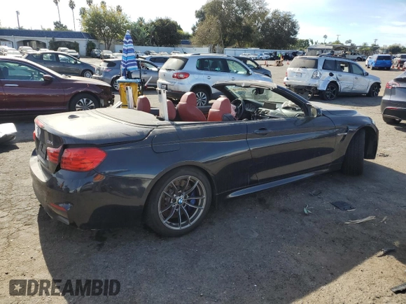 2016 BMW M4 with VIN WBS3U9C50GP969059, listed as a Copart auction lot 81201114 with 0 mi miles and Salvage Title. Bid and sale history available at carsss.com. Image 3.