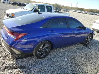 2024 Hyundai Elantra SEL with VIN KMHLS4DG4RU786277, listed as a Copart auction lot 82040184 with 8,561 mi miles and Salvage title. Bid and sale history available at DreamBid. Image 3.
