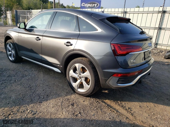 2023 Audi Q5 Sportback S line Premium Plus with VIN WA15AAFY8P2062180, listed as a Copart auction lot 73901793 with 1,928 mi miles. Bid and sale history available at carsss.com. Image 2.