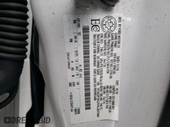2017 Ford Focus SE with VIN 1FADP3K2XHL207380, listed as a Copart auction lot 46412645 with 115,282 mi miles and Salvage Title. Bid and sale history available at carsss.com. Image 12.