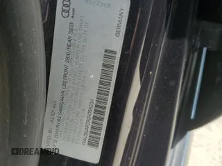 2016 Audi A7 Prestige with VIN WAU2GAFC9GN056234, listed as a Copart auction lot 54274015 with Not provided miles and Non repairable. Bid and sale history available at DreamBid. Image 13.