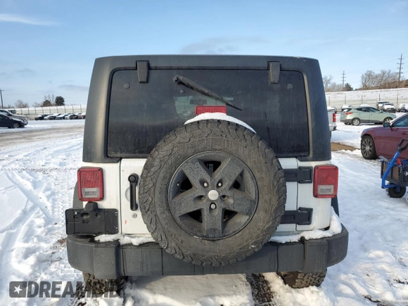 2018 Jeep Wrangler JK Unlimited Sport S with VIN 1C4BJWDG2JL846307, listed as a Copart auction lot 87287374 with 0 mi miles and Salvage Title. Bid and sale history available at carsss.com. Image 6.
