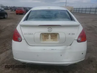 2008 Nissan Maxima 3.5 SE with VIN 1N4BA41E68C824687, listed as a Copart auction lot 46635755 with 222,075 mi miles and Salvage Title. Bid and sale history available at carsss.com. Image 6.