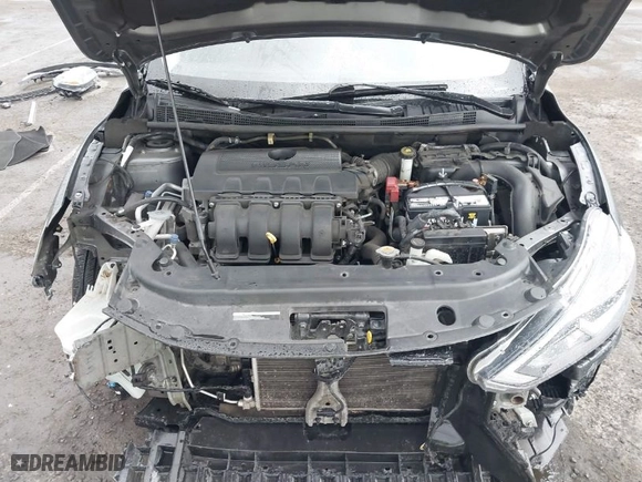 2019 Nissan Sentra S with VIN 3N1AB7AP2KY451283, listed as a IAAI auction lot 41775863 with 104,419 mi miles. Bid and sale history available at carsss.com. Image 10.