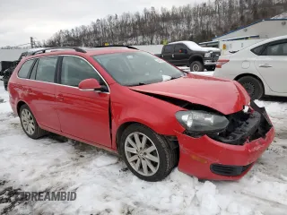 2014 Volkswagen Jetta SportWagen TDI w/Sunroof with VIN 3VWPL7AJ1EM618046, listed as a Copart auction lot 41590065 with 203,478 mi miles and Salvage Title. Bid and sale history available at carsss.com. Image 4.