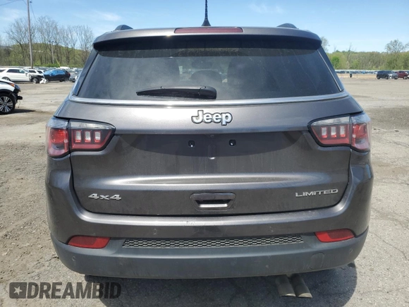 2021 Jeep Compass Limited с VIN 3C4NJDCB7MT594652, выставлен на аукционе Copart как лот 55201025 с пробегом 79 474 миль миль и Списание • Salvage title. История ставок и продаж доступна на DreamBid. Изображение 6.
