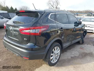 2020 Nissan Rogue Sport SL with VIN JN1BJ1CV9LW261456, listed as a IAAI auction lot 41331513 with 59,088 mi miles. Bid and sale history available at carsss.com. Image 4.
