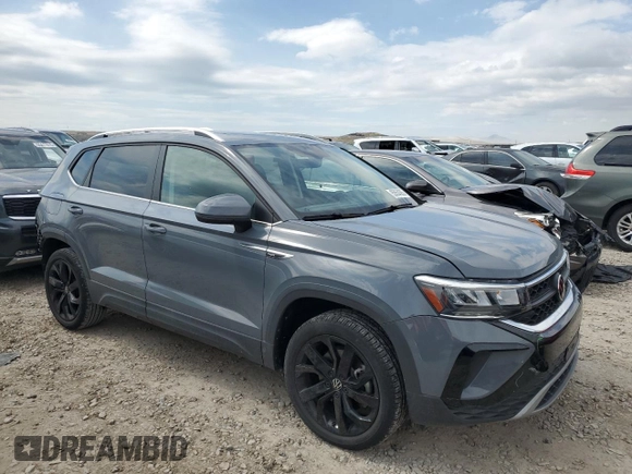2022 Volkswagen Taos SE с VIN 3VVLX7B23NM062627, выставлен на аукционе Copart как лот 55554365 с пробегом 18 409 миль миль и Списание • Salvage title. История ставок и продаж доступна на DreamBid. Изображение 4.