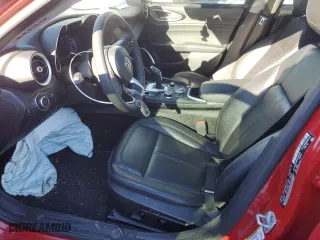 2020 Alfa Romeo Giulia with VIN ZARFANAN9L7632379, listed as a Copart auction lot 87898205 with 49,905 mi miles and Salvage Title. Bid and sale history available at carsss.com. Image 7.