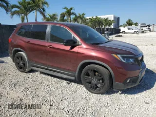 2019 Honda Passport Sport with VIN 5FNYF7H2XKB006263, listed as a Copart auction lot 49761595 with 54,678 mi miles and Non repairable. Bid and sale history available at DreamBid. Image 4.