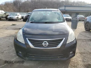 2012 Nissan Versa S with VIN 3N1CN7AP5CL938038, listed as a Copart auction lot 46330065 with 95,806 mi miles and Salvage Title. Bid and sale history available at carsss.com. Image 5.