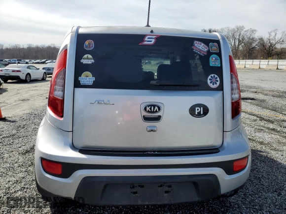 2013 Kia Soul + with VIN KNDJT2A68D7523726, listed as a Copart auction lot 45855455 with 123,440 mi miles and Salvage Title. Bid and sale history available at carsss.com. Image 6.