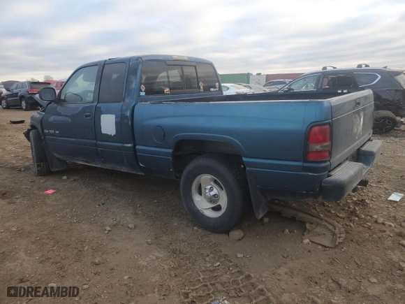 1998 Dodge Ram 1500 with VIN 3B7HC13Z6WG241172, listed as a Copart auction lot 82784324 with 0 mi miles and Salvage Title. Bid and sale history available at carsss.com. Image 2.