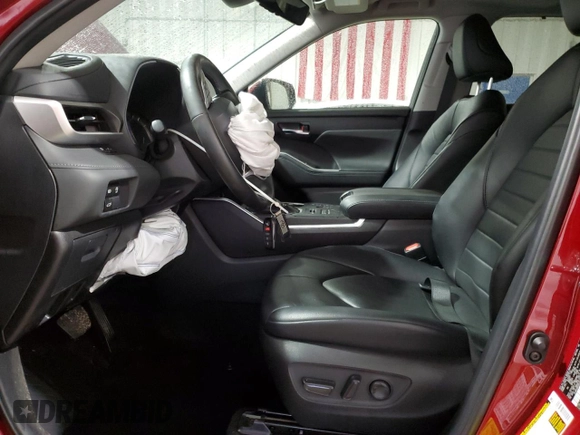 2024 Toyota Highlander LE with VIN 5TDKDRBHXRS545363, listed as a Copart auction lot 60796965 with 23,938 mi miles and Clean title. Bid and sale history available at DreamBid. Image 7.