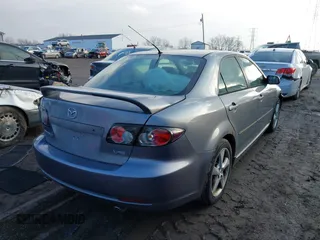 2007 Mazda Mazda6 s Touring with VIN 1YVHP80D575M44952, listed as a IAAI auction lot 41189037 with 212,209 mi miles. Bid and sale history available at carsss.com. Image 4.
