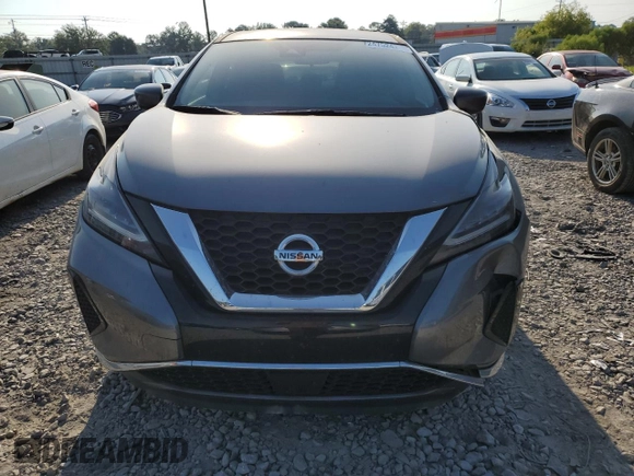 2022 Nissan Murano S with VIN 5N1AZ2AJ3NC125587, listed as a Copart auction lot 67247524 with 33,515 mi miles and Non Repairable. Bid and sale history available at DreamBid. Image 5.